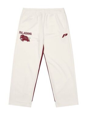 Palace Skateboards Palabama Trouser White Jogger Logo Label Sweatpants Sz Large